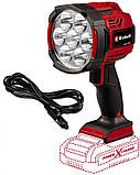 Einhell Ліхтар TE-CL 18/2500 LiAC - Solo акум., PXC, 2500 лм, 18В, 6500 К, 7 LED, 18/12В, 0.6 кг (без АКБ і, фото 4