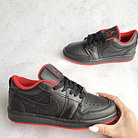 Кроссовки, кеды на шнуровке черные JORDAN спортивные для мальчика Размер 36-40