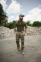 Камуфляжный комплект полевой формы ЗСУ мультикам, мужская тактическая одежда для военных ВСУ
