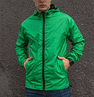 Ветровка мужская весенняя летная куртка зеленый