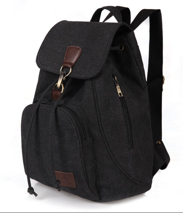 Жіночий рюкзак міський Макрос 0823 вологостійкий зносостійкий 15л колір чорний