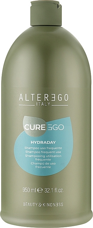 Зволожуючий шампунь для волосся Alter Ego CureEgo Hydraday 950 мл (Оригінал), фото 1
