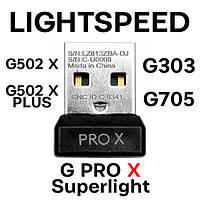 Logitech LIGHTSPEED G PRO X Superlight G502 X (Plus) G303 G705 Receiver второе поколение адаптер ресивер