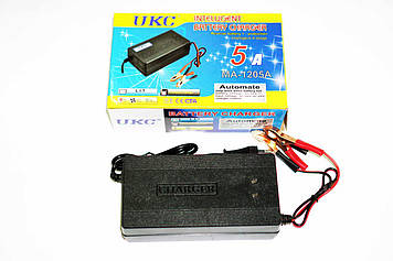 Зарядний пристрій для автомобіля 12 вольтів 5 амперів, UKC Battery Charger 5A
