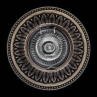 Світильник гіпсовий [Cast Light PL- 14 Antique Bronze ]