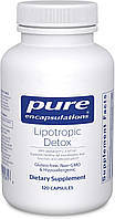 Pure Encapsulations Lipotropic Detox / Здоровый отток желчи и метаболизм токсинов в печени 120 капсул