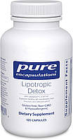 Pure Encapsulations Lipotropic Detox / Здоровий відтік жовчі та метаболізм токсинів у печінці 120 капсул