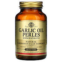 Чесночное масло Solgar (Garlic Oil Perles) 1 мг 250 капсул