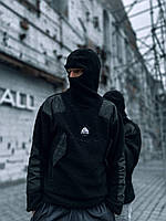 Кофта спортивна ACG NINJA hoodie fleece худі чоловіча чорний плюшевий з капюшоном весна осінь тепла стильна