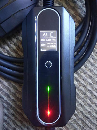 Зарядний пристрій 3,5 кВт 3-16а від 220В з дисплеєм, конектор тип-2, IEC 62196-2 (європейський), фото 3