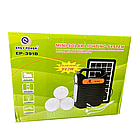 LED ліхтар із сонячною панеллю та PowerBank на 4000мАч, EP-391B / Кемпінговий ліхтарик з Bluetooth, фото 9