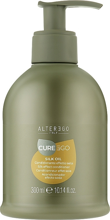 Кондиціонер для блиску волосся Alter Ego Cureego Silk Oil 300 мл (Оригінал)