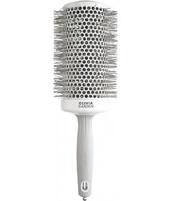 Брашинг Olivia Garden Expert Blowout Speed Wavy Bristles White&Grey 65 мм OGID2028