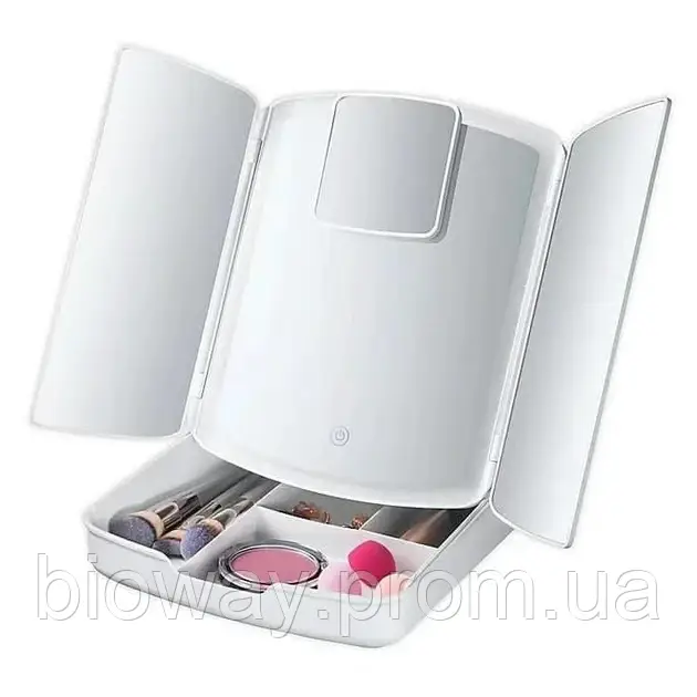 Настольное зеркало для макияжа Large LED Mirror "My Foldaway Lighted Makeup Mirror" - фото 5 - id-p1920573502