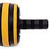 Тренажер колесо для преса одинарне 30 х 14 см FI-2540 Жовтий, фото 9