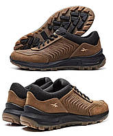 Мужские повседневные кожаные кроссовки Reebok (Рибок) Classic Olive, мужские кеды, туфли олива. Мужская обувь