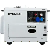 Генератор дизельный 6.5кВт электростартер Hyundai DHY 8500 SE Медаппаратура