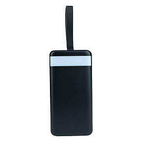 УМБ (Power Bank) XO PR157 QC22.5W PD20W with light 40000 mAh швидке заряджання, фото 3