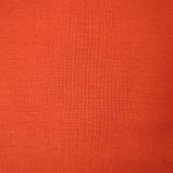 Трикотаж футер двонитка (двонитка) помаранчева, жовтогаряча, фото 2