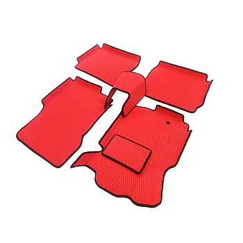 3D Килимки в салон - Mitsubishi Lancer ІХ (Салон + Багажник) (Бортики до 5см, Eva-матеріал)