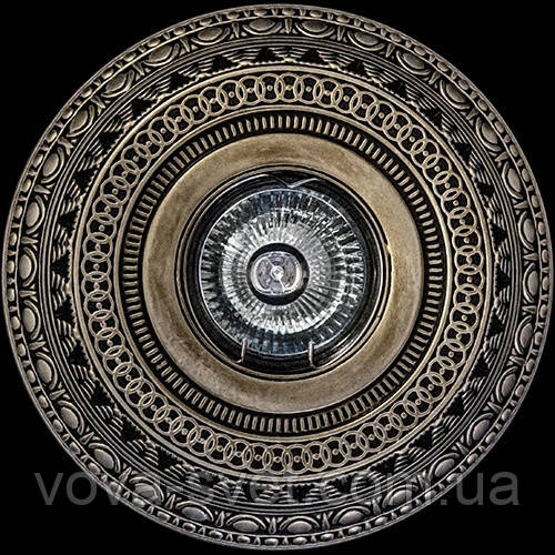 Світильник гіпсовий [Cast Light PL-18 Antique Bronze ]