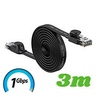 Патч корд сетевой кабель LAN RJ45 Baseus high Speed Six types gigabit ethernet cable (3m, 1Gbps, САТ 6)