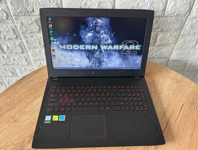 Ноутбук Asus FX502VML 15,6" FHD i5 6300HQ 16Gb SSD 256Gb+HDD 1Tb GTX 1060  Б/В, фото 1
