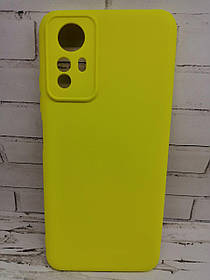 Чохол для Xiaomi Note 12S накладка бампер yellow