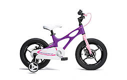 Дитячий велосипед RoyalBaby SPACE SHUTTLE 16" фіолетовий, Фіолетовий