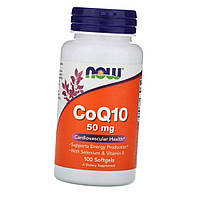 Коэнзим Q10 Now Foods CoQ10 50 mg 100 гелевых капсул Vitaminka