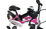 Дитячий велосипед RoyalBaby Chipmunk MK 16" рожевий, Рожевий, фото 4