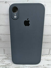 Чохол на iPhone XR накладка бампер протиударний Original Soft Touch sque dark gray
