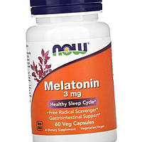 Мелатонин для улучшения сна NOW Melatonin 60 капс Vitaminka