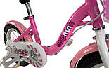 Дитячий велосипед RoyalBaby Chipmunk MM Girls 16" рожевий, Рожевий, фото 6