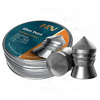 Мисливські кулі для пневматики H&N Silver Point кал 4,5 мм 0,75 г 400 шт. / Уп