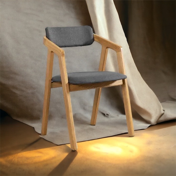 Стілець дерев'яний "Арт 01" з ясеня, фото 1