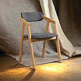 Стілець дерев'яний "Арт 01" Дуб, фото 3