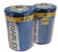 Батарейка солевая Rablex R14 (C) 1.5V