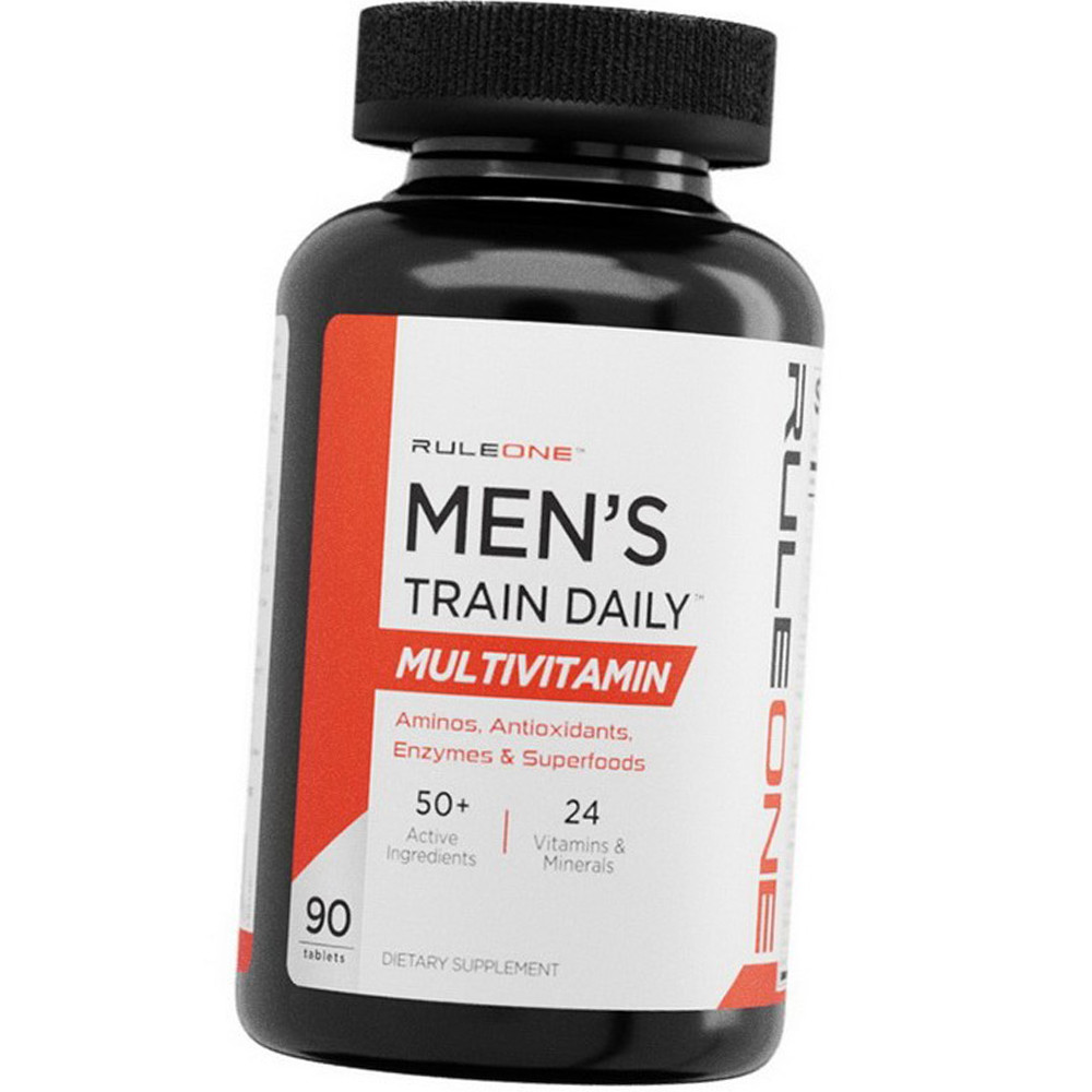 Вітаміни та мінерали для чоловіків R1 (Rule One) Men's Train Daily 90 tabs Vitaminka