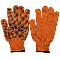 Рукавички Tomik 11P махра жовтогарячі