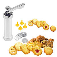 Кондитерський шприц пресдозатор із 8 насадками для кремів і 13 насадками для печива (12)