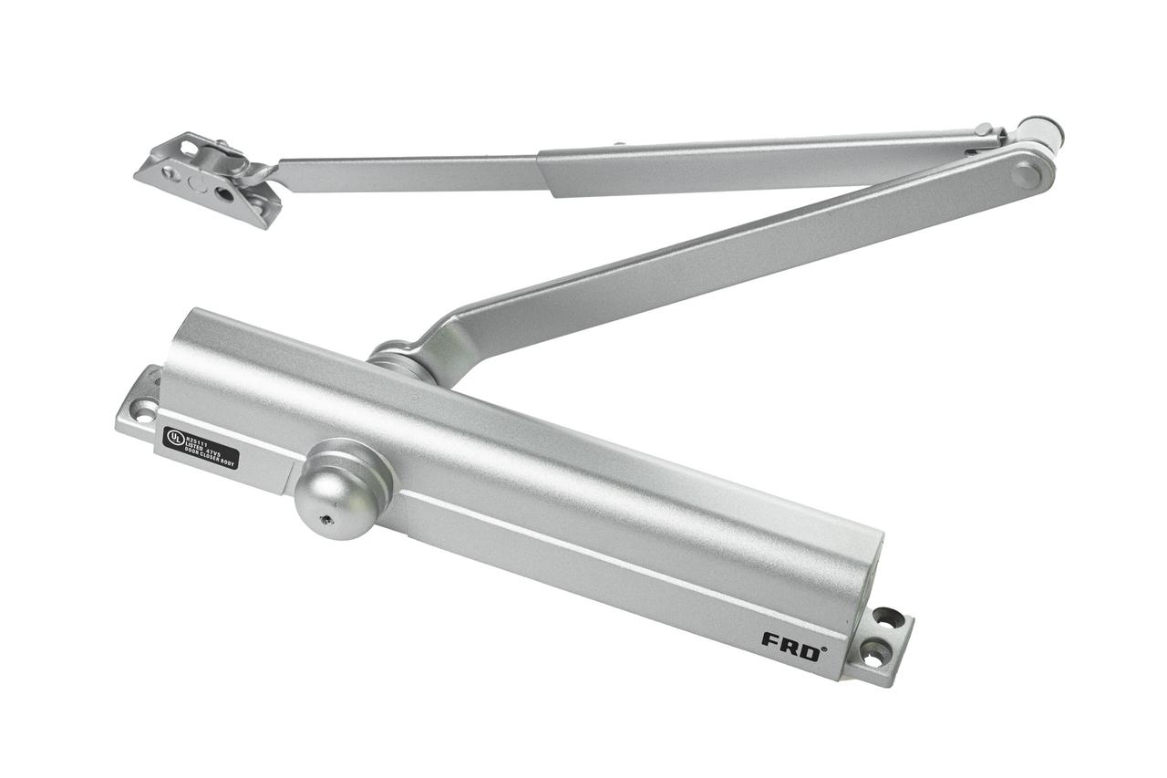 Дотягувач дверей універсальний FRD F8300 EN1-EN6/15-150кг срібло (РАЛ 9006)