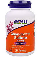 NOW Foods Chondroitin Sulfate 600 mg 120 капсул Vitaminka
