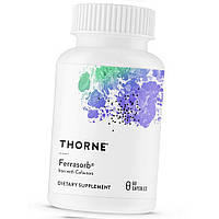 Железо Фолат с витамином Б6 Б12 Thorne Research Ferrasorb 60 caps Vitaminka