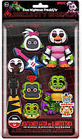 Фигурки 5 ночей с Фредди Funko Five Nights At Freddy's (FNAF) Snaps: Montgomery Gator и Glamrock Chica