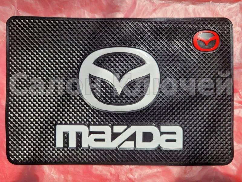 Гумовий силіконовий килимок Mazda/автоматні липкі килимки
