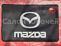 Гумовий силіконовий килимок Mazda/автоматні липкі килимки