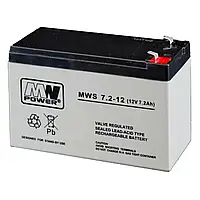 Аккумуляторная батарея MW Power MWS 7.2-12 AGM (12V 7.2Ah)