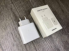 Мережевий адаптер для Samsung 45W Super Fast Charging 45W, S20 Ultra, Galaxy Note 10+, A91, фото 4