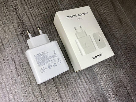 Мережевий адаптер для Samsung 45W Super Fast Charging 45W, S20 Ultra, Galaxy Note 10+, A91, фото 1